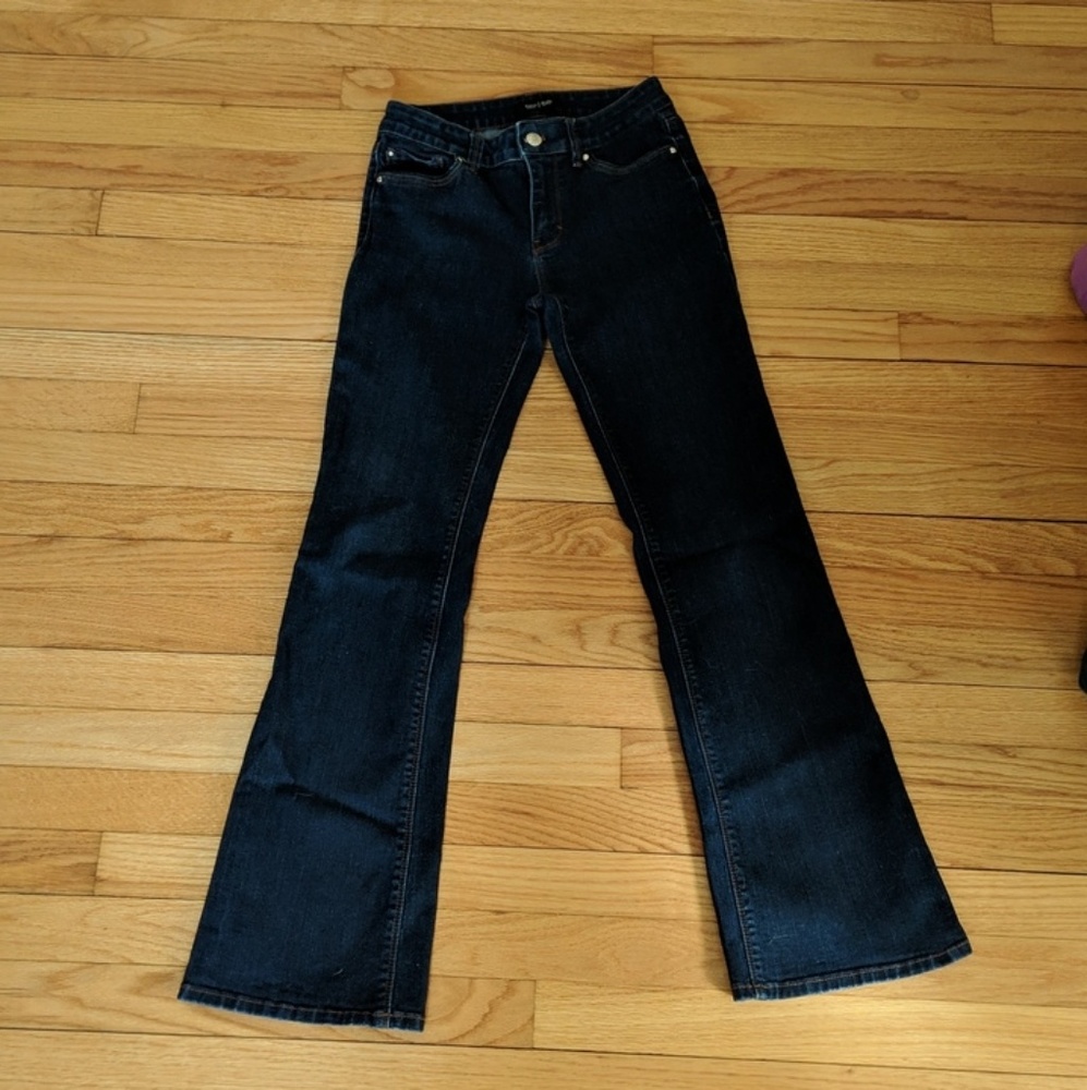 Skinny flare jeans